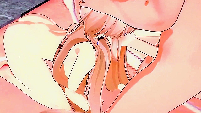 Cartethyia's hidden pleasures unfold with sensual waves of desire