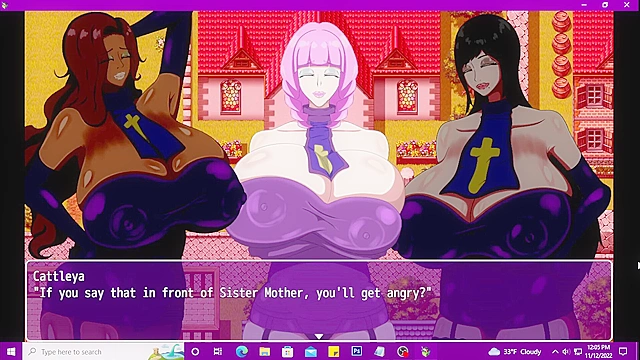 Hentai PC Game Adventure with a Forbidden Mom Fantasy