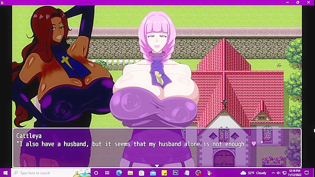 Hentai PC Game Adventure with a Forbidden Mom Fantasy