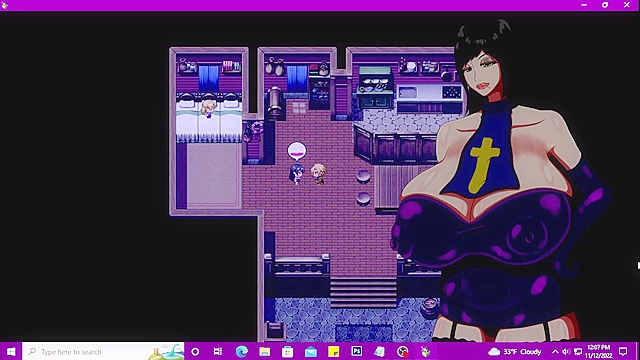 Hentai PC Game Adventure with a Forbidden Mom Fantasy
