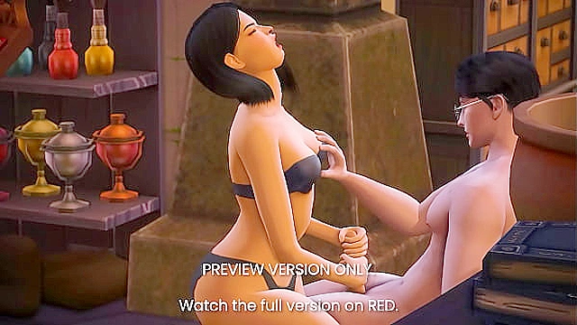 Horny Spells and Seduction Secrets Unveiled in This 3D Fantasy Preview