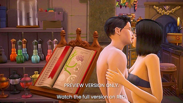 Horny Spells and Seduction Secrets Unveiled in This 3D Fantasy Preview