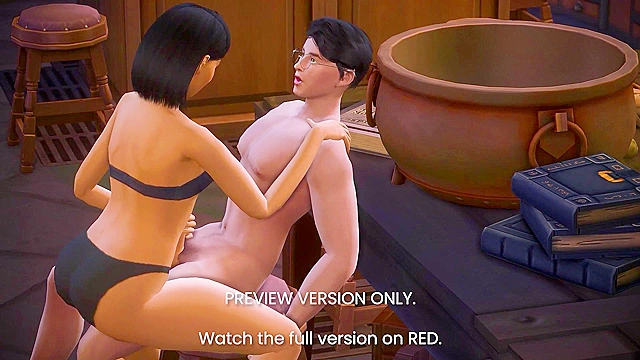 Horny Spells and Seduction Secrets Unveiled in This 3D Fantasy Preview
