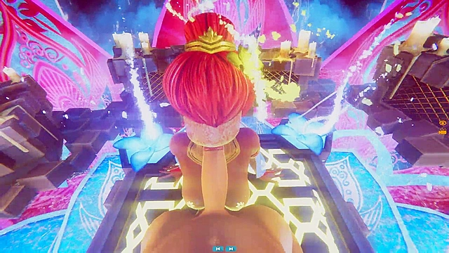 Jasmine delivers hot sex scenes with perfect body movements in uncensored anime action