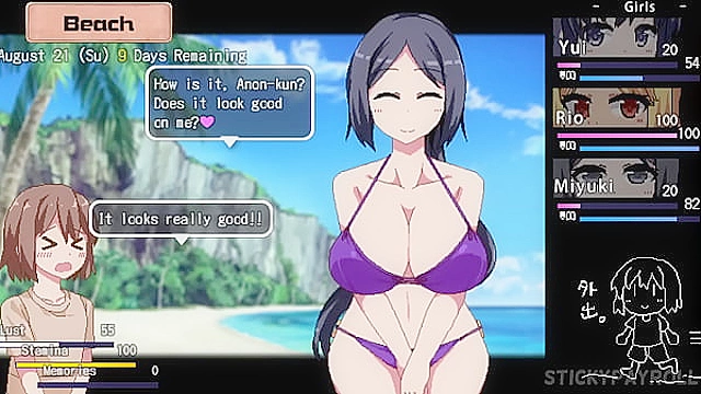 Step-sister with big tits seduces you for summer fun – get ready to fuck this blonde MILF