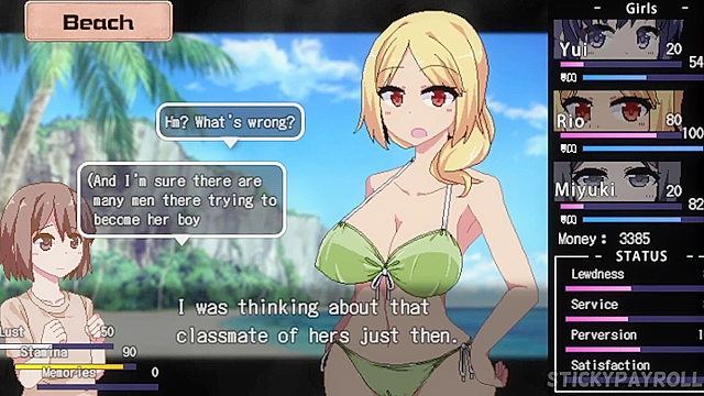 Step-sister with big tits seduces you for summer fun – get ready to fuck this blonde MILF