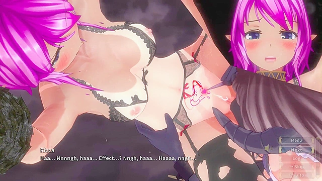 Miria's Sacred Tattoos on Holy Knight Ricca in 4K Uncensored Action