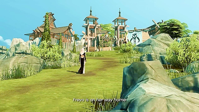 Viking Warriors Fantasy Action 3D Anime Showdown Adventure