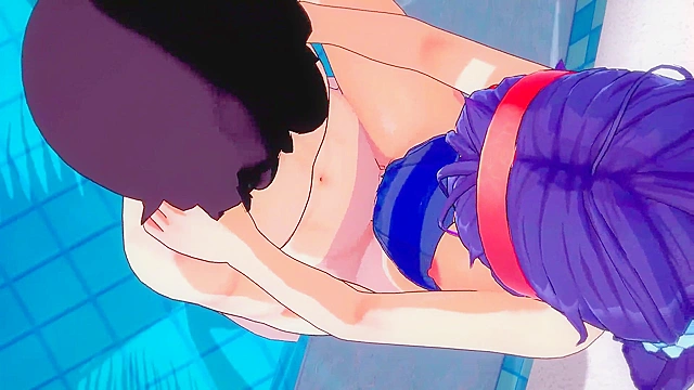 Horny Mita enjoys lside fuckfest with big dicks - 3D MiSide Hentai Action