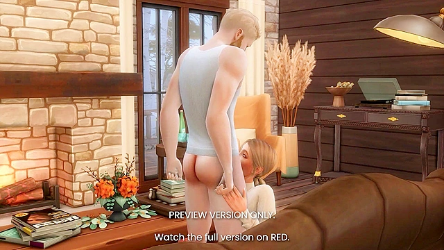 Sneaky Fisherman Snags Hot Catch in Steamy 3D Fantasy Action