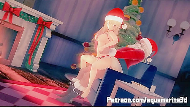 Marine's Naughty Christmas Night Adult Entertainment Special Feature