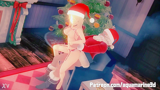 Marine's Naughty Christmas Night Adult Entertainment Special Feature