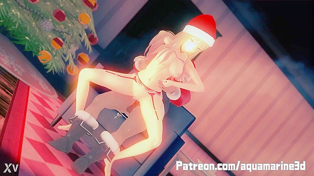 Marine's Naughty Christmas Night Adult Entertainment Special Feature