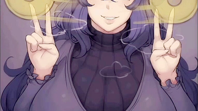 Anime gallery showcasing entranced characters engaging naughtily together