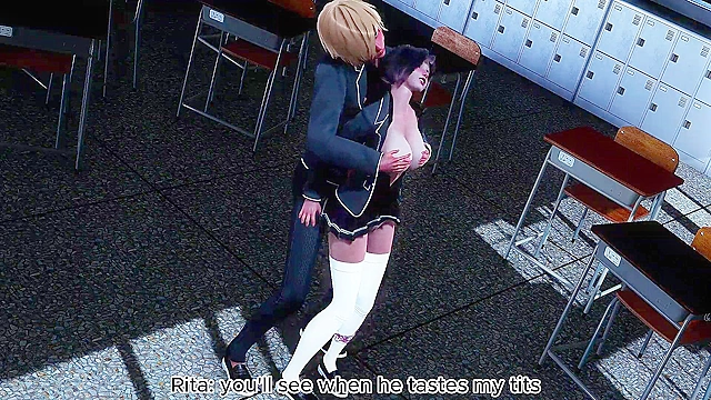 Pervy Teacher's Class – 3D Hentai Sex Stories With Hot Students