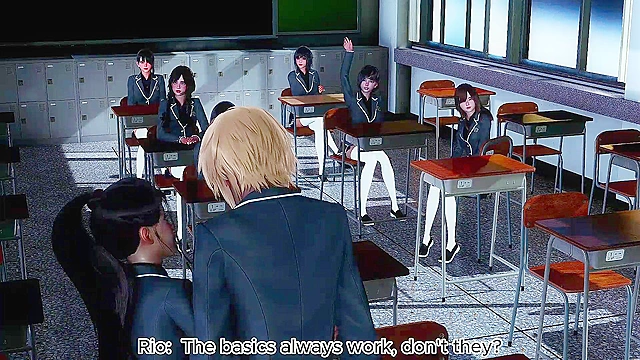 Pervy Teacher's Class – 3D Hentai Sex Stories With Hot Students