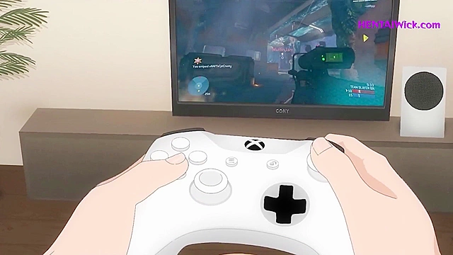 Gaming Night Gets Sexy When My Perverted GF Teases Me Under The Desk