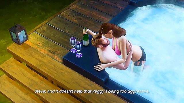 Peggy's Explicit Adventure in Forbidden Love 3D Animation Scene