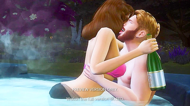Peggy's Explicit Adventure in Forbidden Love 3D Animation Scene
