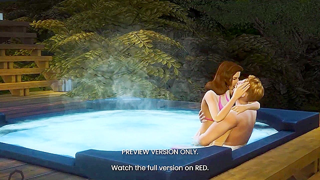 Peggy's Explicit Adventure in Forbidden Love 3D Animation Scene