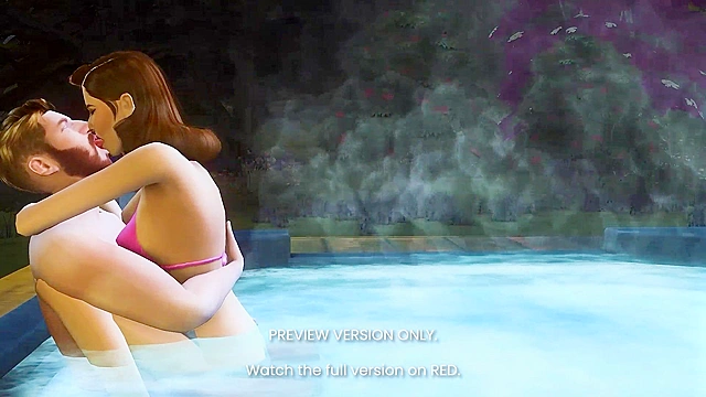 Peggy's Explicit Adventure in Forbidden Love 3D Animation Scene