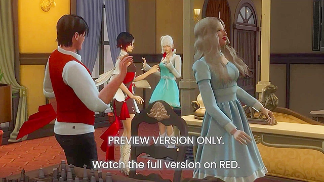 Anime Girls Get Animated Action in Explicit 3D Fantasy Setting