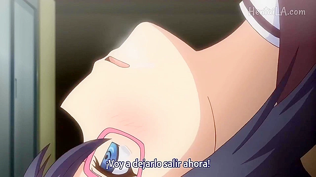 Anime babe caught shoplifting gets naughty with security guard