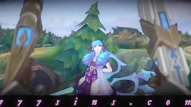 Gwen seduces her young fan for a wild League of Legends fantasy night