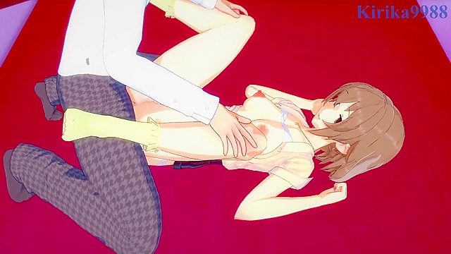 Intense idol action with Koume Shirasuka & Hinako Kita from Cinderella Girls series