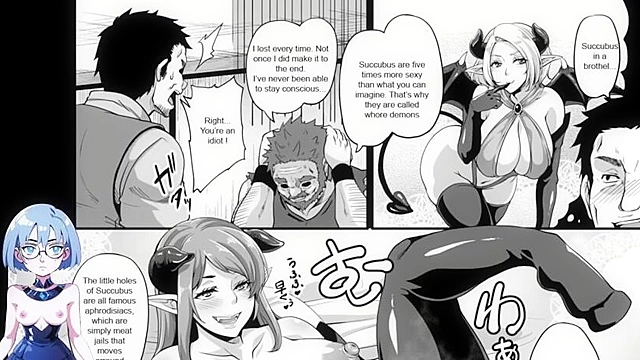 Demon Sorceress Enthralls Her Prey Thoroughly