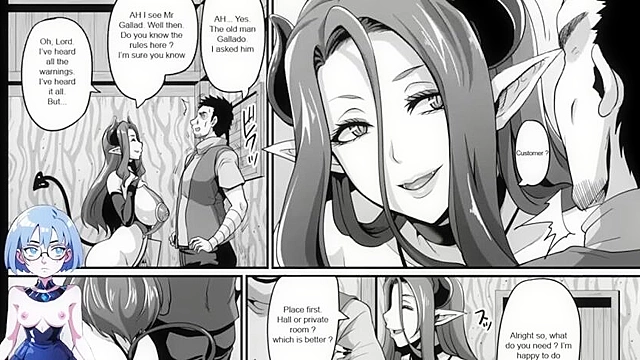 Demon Sorceress Enthralls Her Prey Thoroughly