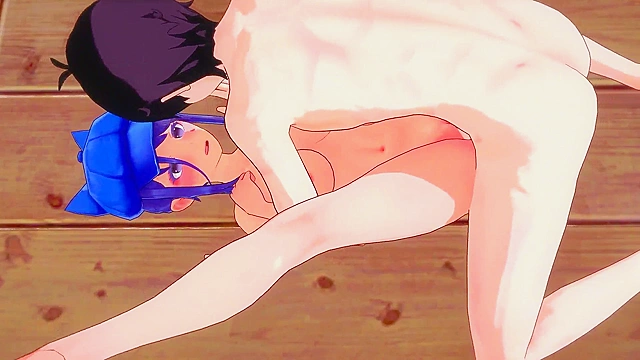 Intense fucking action with Cappie from the world of 3D anime