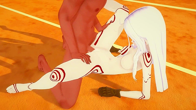 Shiro Gets Fucked Hard In Deadman Wonderland Anime Scene