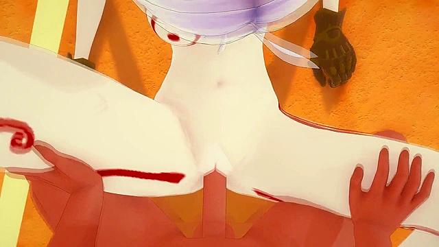 Shiro Gets Fucked Hard In Deadman Wonderland Anime Scene