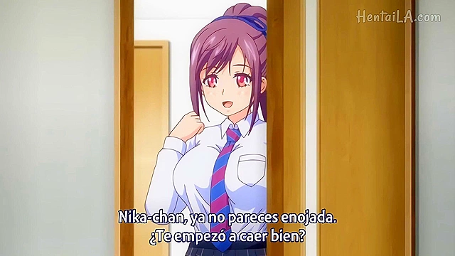 Anime buddies explore taboo desires with passionate intimacy scenes