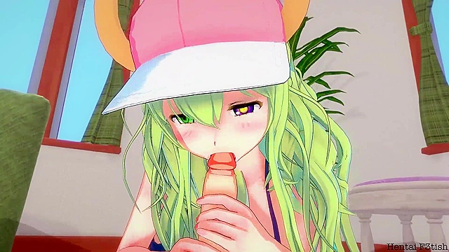 Lucoa From Miss Kobayashi's Dragon Life Gets Her Ass Stuffed By Big Dick