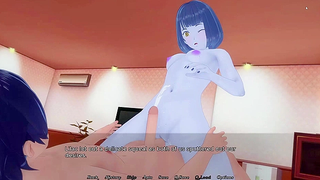 All Hot Sex Scenes from Demons of the Hearth Adult Game Action