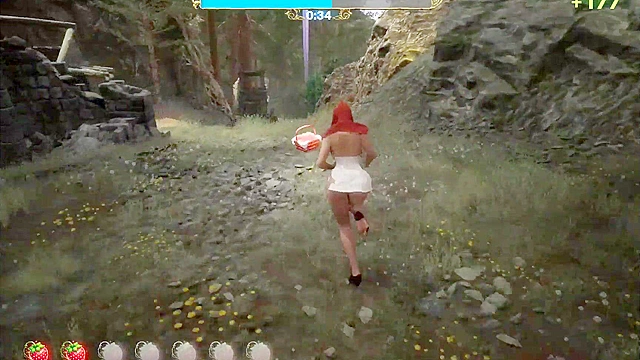 HOT Valentine Night with Red Riding Hood - Naughty Fairy Tale Encounter Story