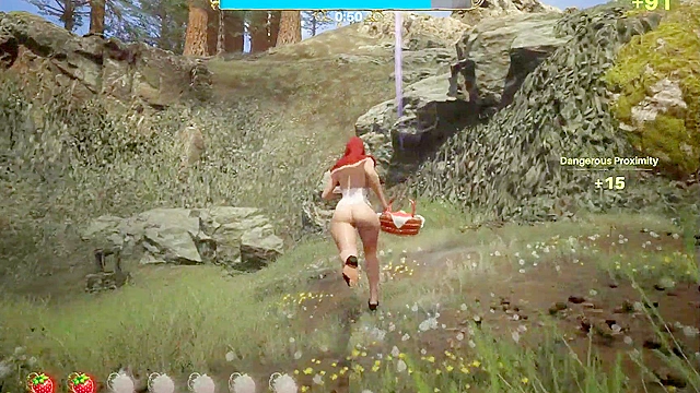 HOT Valentine Night with Red Riding Hood - Naughty Fairy Tale Encounter Story