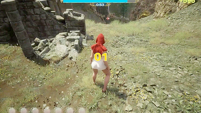 HOT Valentine Night with Red Riding Hood - Naughty Fairy Tale Encounter Story