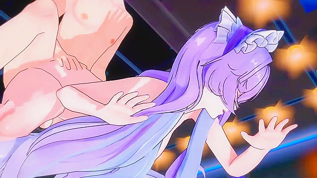 Varesa's seductive fuckfest with horny men atop a luxurious penthouse suite