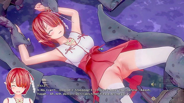 Miria Seduces Knight Ricca with Her Luscious Body in Extreme Detail 4K