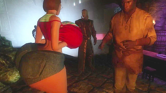 White MILF Teacher Screws Big Black Cock Outdoors 3D Hentai Video Showdown