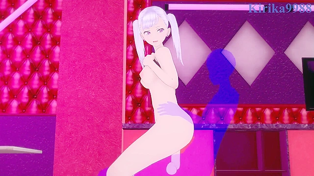 Intense passion with Noelle Silva and Mimosa Vermillion from Black Clover universe