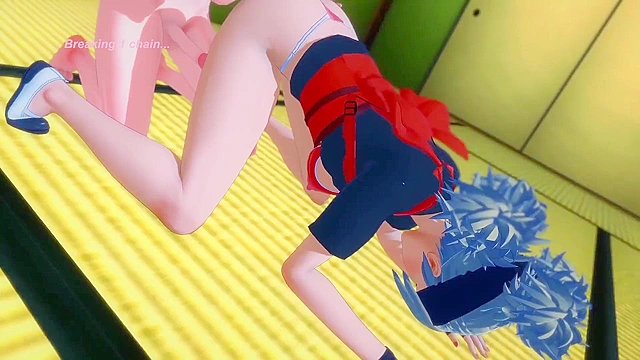 Temari from Naruto gets a hard creampie in this hot anime action scene