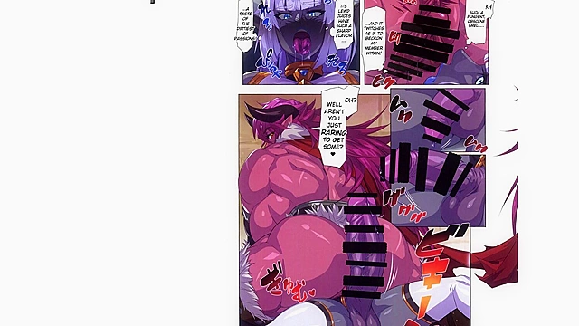 Huge monster fucks village girls during wild orgy festival night