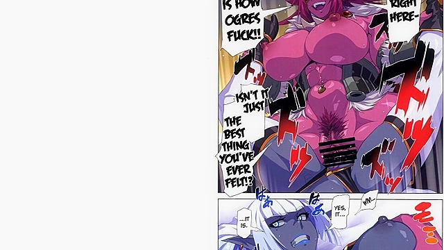 Huge monster fucks village girls during wild orgy festival night