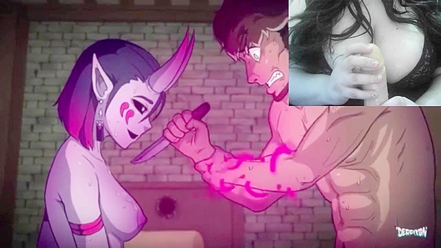 Demon seduces young princess in forbidden realm - Anime fantasy sex adventure with IVY