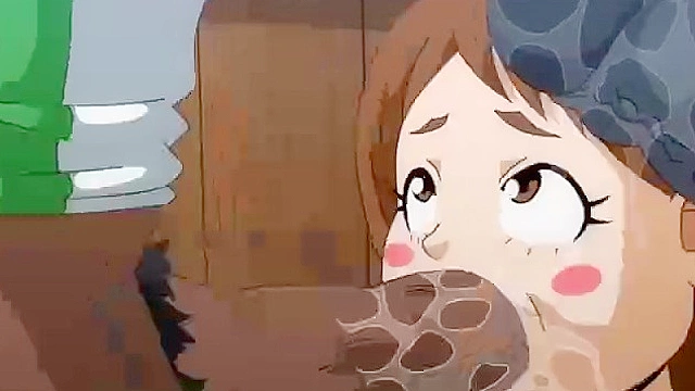 Teens get pounded hard by a group of horny studs in this My Hero Academia orgy scene