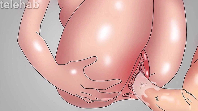 Hot college babe Midoria seduces young roommate Uraraka for a steamy shower scene